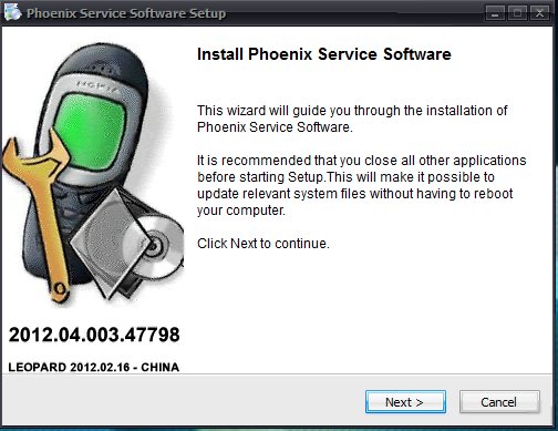 phoenix service software 2012.04 003.47798 скачать